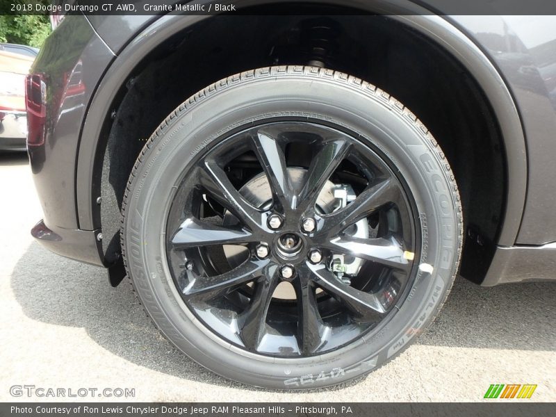 Granite Metallic / Black 2018 Dodge Durango GT AWD