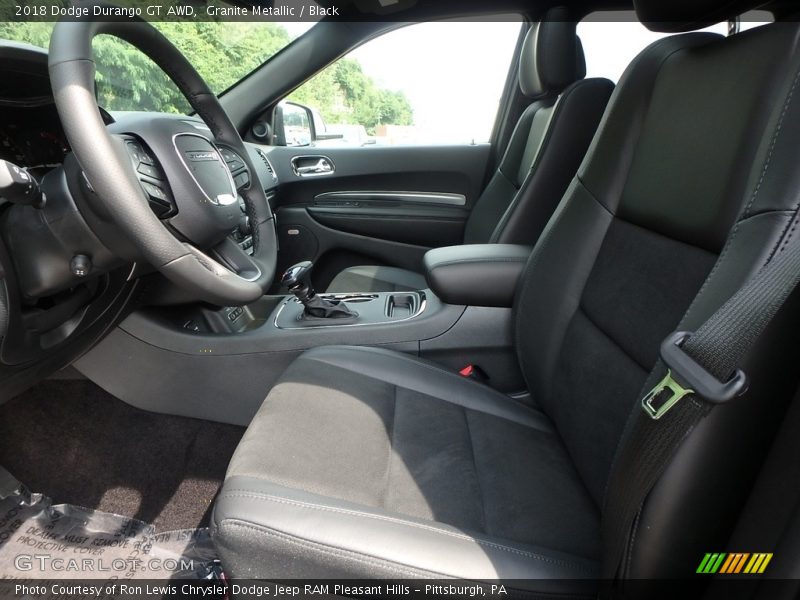 Granite Metallic / Black 2018 Dodge Durango GT AWD