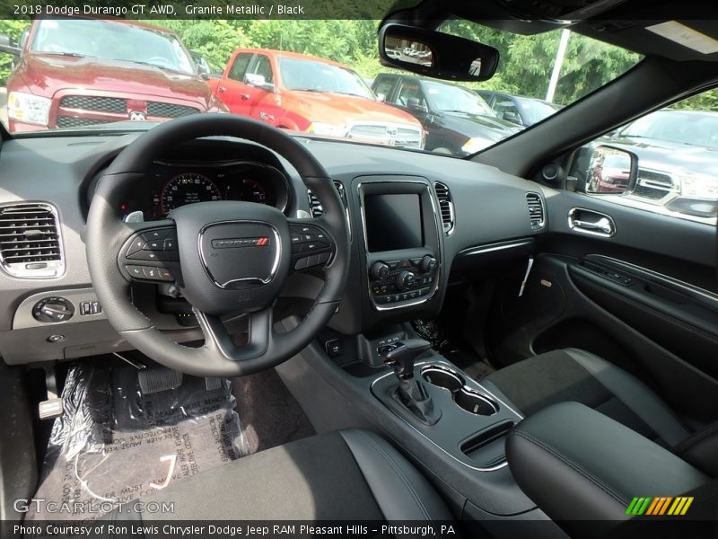 Granite Metallic / Black 2018 Dodge Durango GT AWD