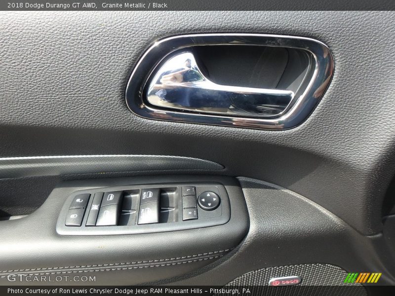 Granite Metallic / Black 2018 Dodge Durango GT AWD