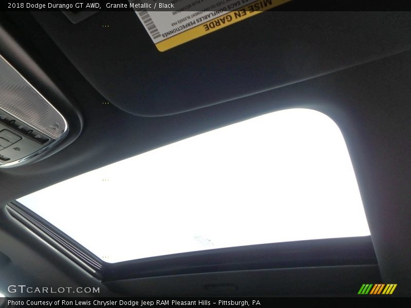 Granite Metallic / Black 2018 Dodge Durango GT AWD