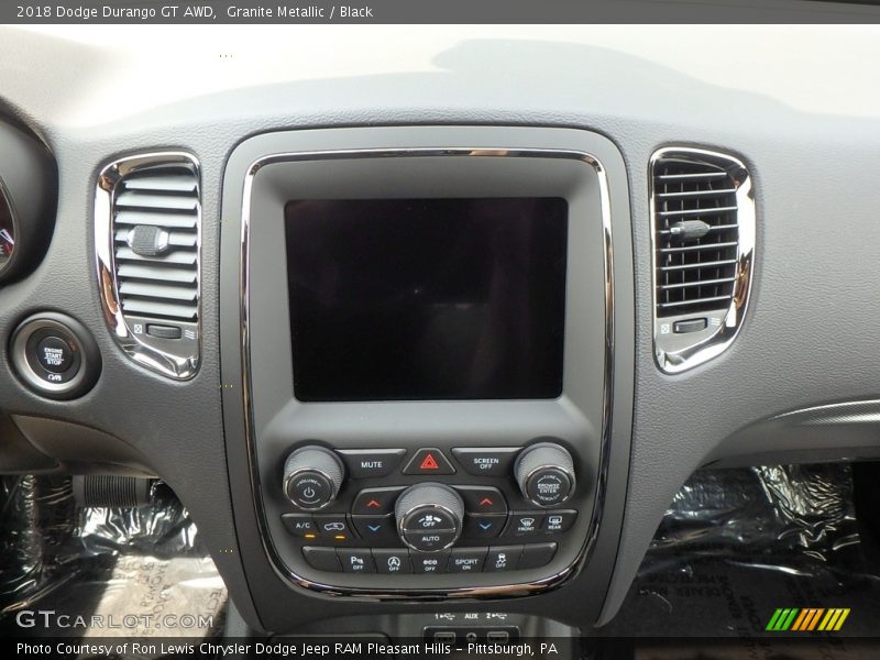 Granite Metallic / Black 2018 Dodge Durango GT AWD
