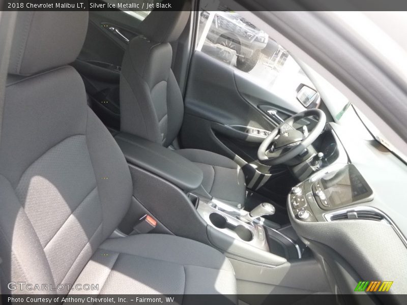 Silver Ice Metallic / Jet Black 2018 Chevrolet Malibu LT