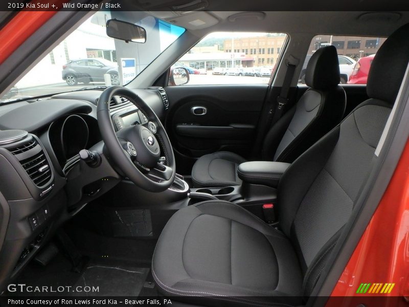 Front Seat of 2019 Soul +