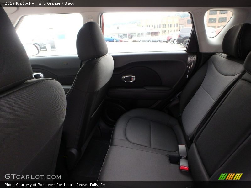 Rear Seat of 2019 Soul +