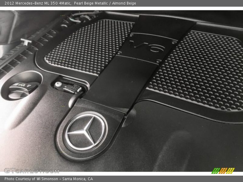 Pearl Beige Metallic / Almond Beige 2012 Mercedes-Benz ML 350 4Matic