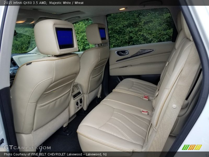 Majestic White / Wheat 2015 Infiniti QX60 3.5 AWD