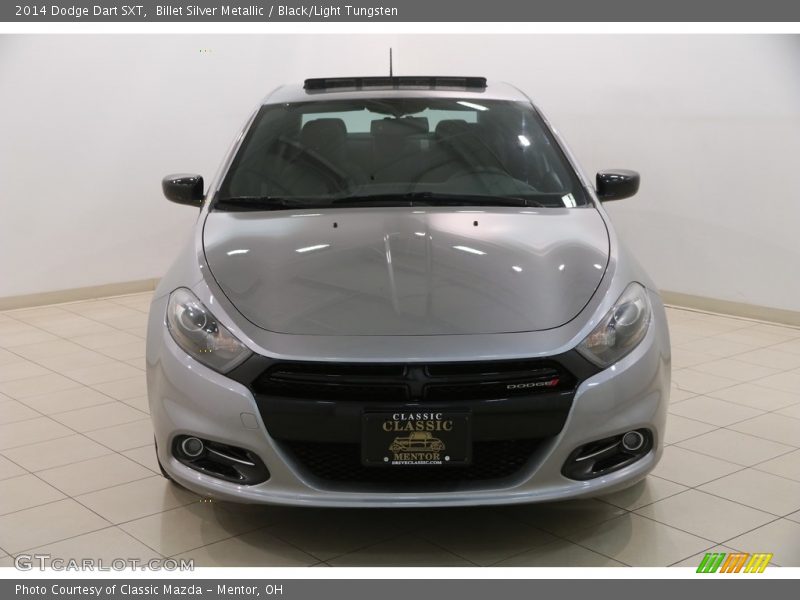 Billet Silver Metallic / Black/Light Tungsten 2014 Dodge Dart SXT