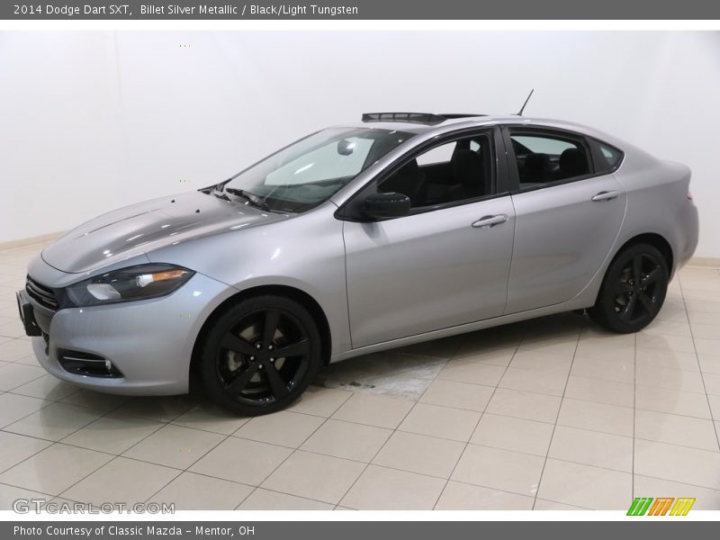 Billet Silver Metallic / Black/Light Tungsten 2014 Dodge Dart SXT