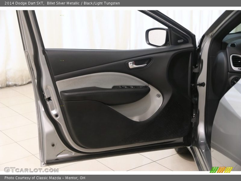 Billet Silver Metallic / Black/Light Tungsten 2014 Dodge Dart SXT