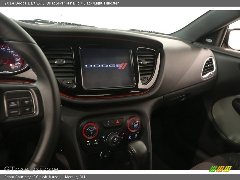 Billet Silver Metallic / Black/Light Tungsten 2014 Dodge Dart SXT