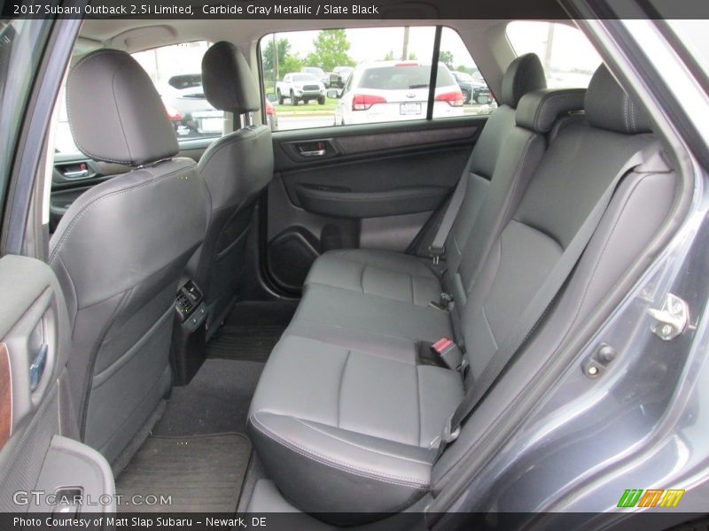 Carbide Gray Metallic / Slate Black 2017 Subaru Outback 2.5i Limited
