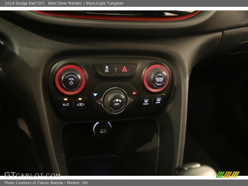Billet Silver Metallic / Black/Light Tungsten 2014 Dodge Dart SXT
