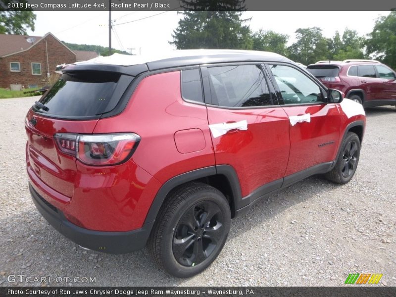 Redline Pearl / Black 2018 Jeep Compass Latitude 4x4