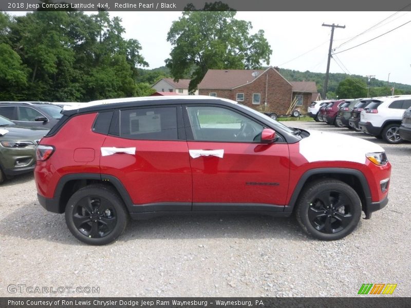 Redline Pearl / Black 2018 Jeep Compass Latitude 4x4