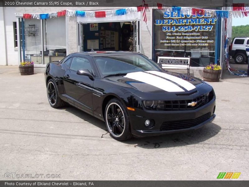 Black / Black 2010 Chevrolet Camaro SS/RS Coupe