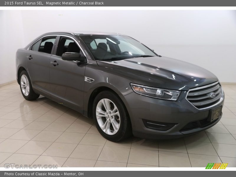 Magnetic Metallic / Charcoal Black 2015 Ford Taurus SEL