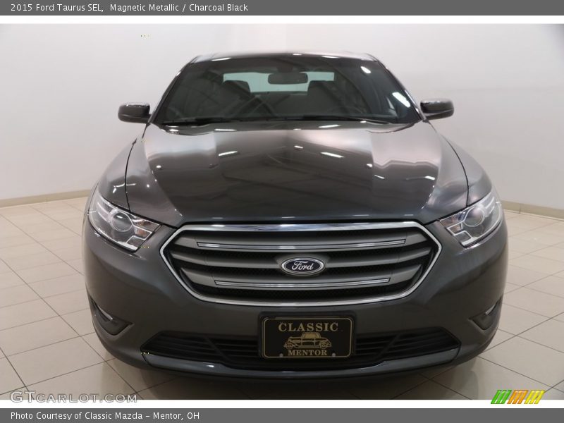 Magnetic Metallic / Charcoal Black 2015 Ford Taurus SEL