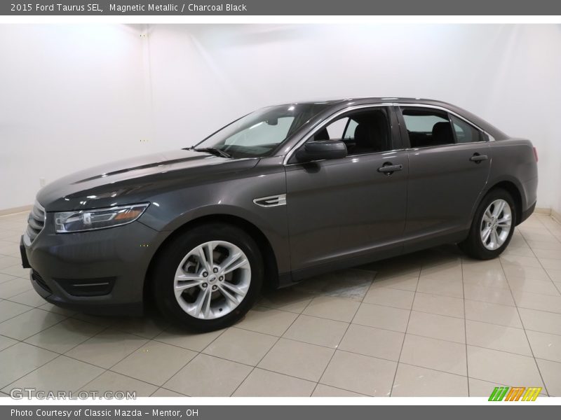 Magnetic Metallic / Charcoal Black 2015 Ford Taurus SEL