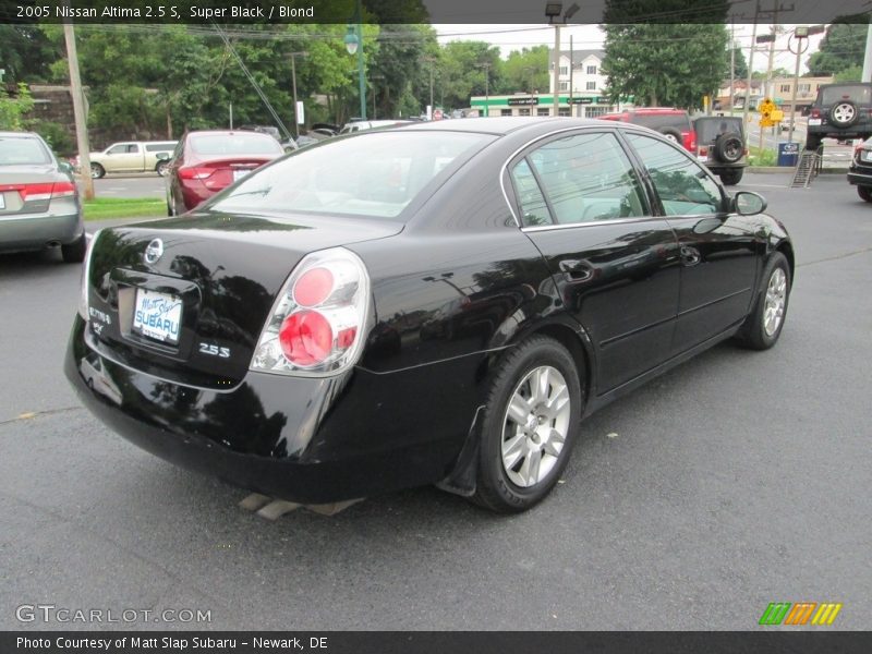 Super Black / Blond 2005 Nissan Altima 2.5 S