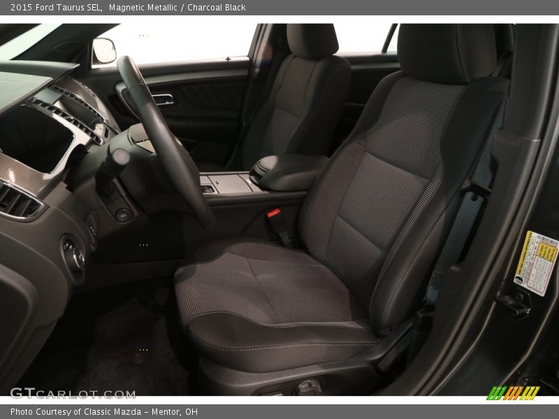 Magnetic Metallic / Charcoal Black 2015 Ford Taurus SEL