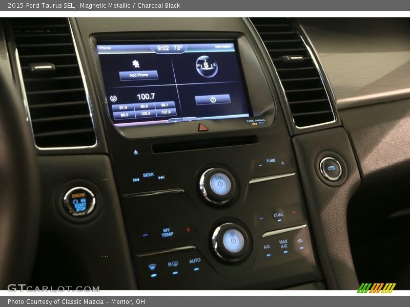 Magnetic Metallic / Charcoal Black 2015 Ford Taurus SEL