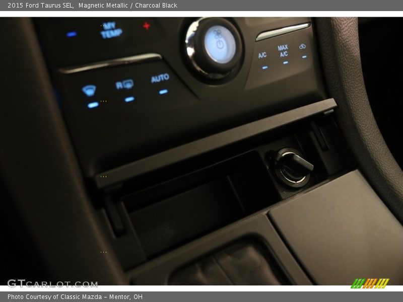 Magnetic Metallic / Charcoal Black 2015 Ford Taurus SEL
