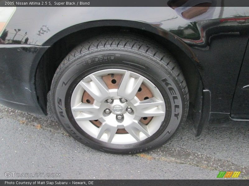 Super Black / Blond 2005 Nissan Altima 2.5 S