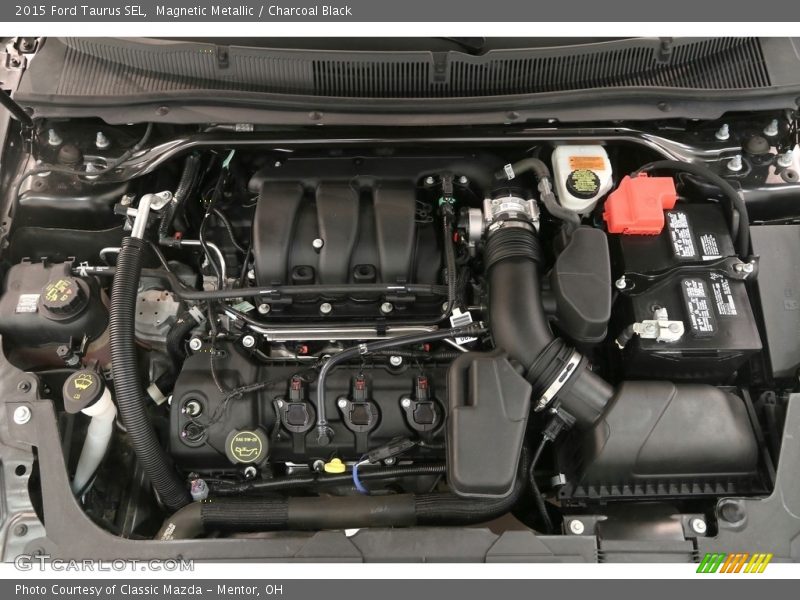 Magnetic Metallic / Charcoal Black 2015 Ford Taurus SEL
