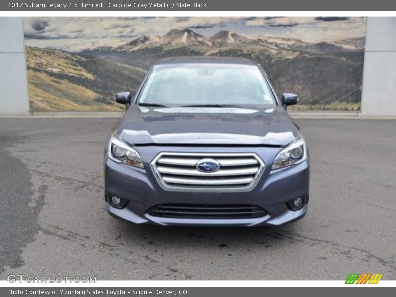 Carbide Gray Metallic / Slate Black 2017 Subaru Legacy 2.5i Limited