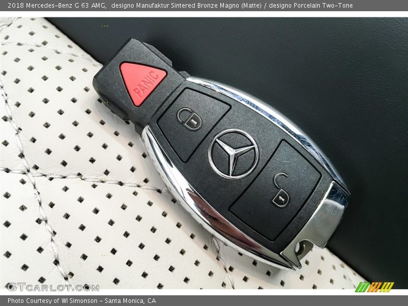 Keys of 2018 G 63 AMG