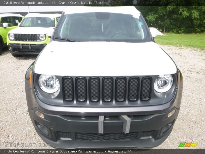 Granite Crystal Metallic / Black 2018 Jeep Renegade Latitude 4x4