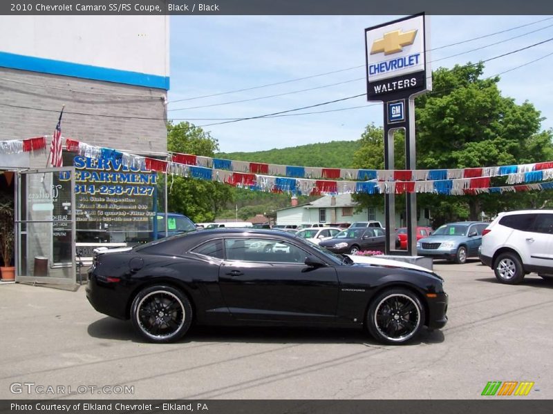 Black / Black 2010 Chevrolet Camaro SS/RS Coupe