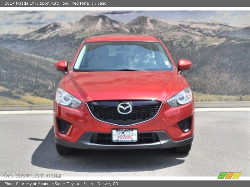 Soul Red Metallic / Sand 2014 Mazda CX-5 Sport AWD