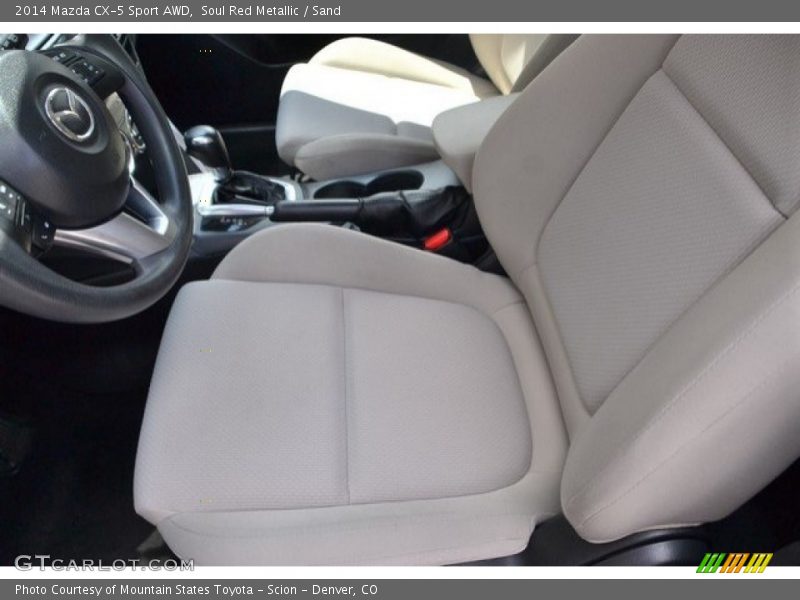 Soul Red Metallic / Sand 2014 Mazda CX-5 Sport AWD