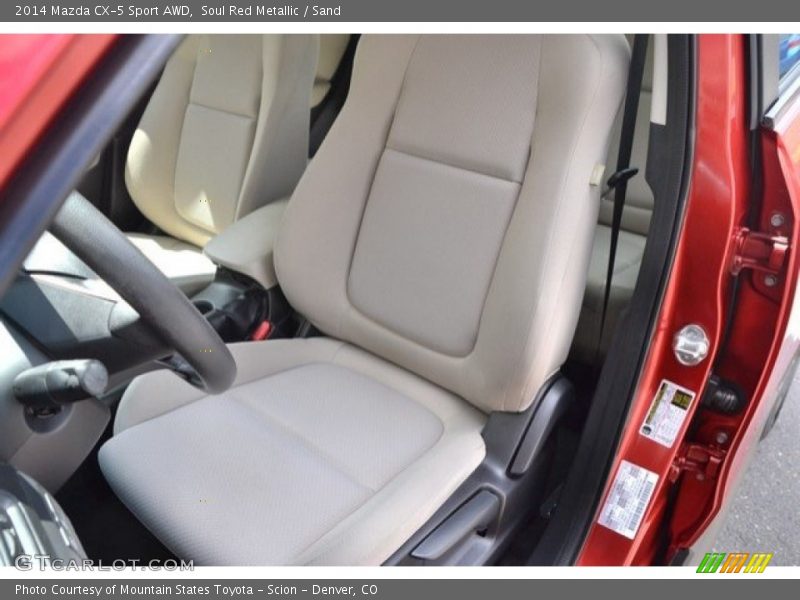 Soul Red Metallic / Sand 2014 Mazda CX-5 Sport AWD