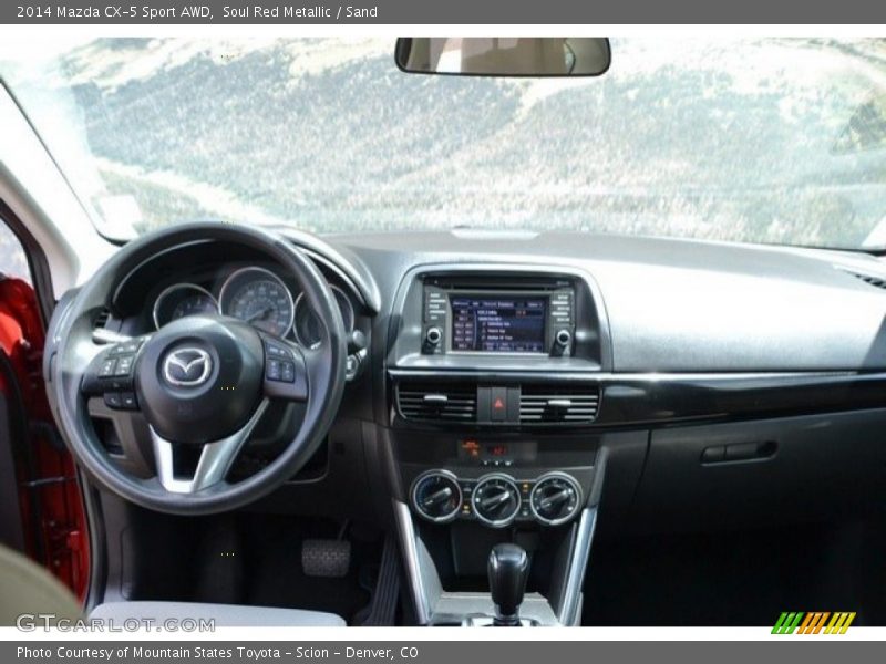 Soul Red Metallic / Sand 2014 Mazda CX-5 Sport AWD