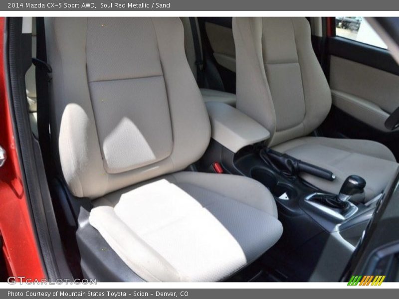 Soul Red Metallic / Sand 2014 Mazda CX-5 Sport AWD