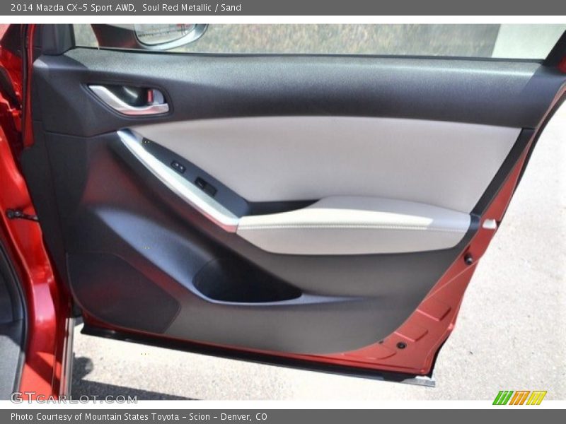 Soul Red Metallic / Sand 2014 Mazda CX-5 Sport AWD