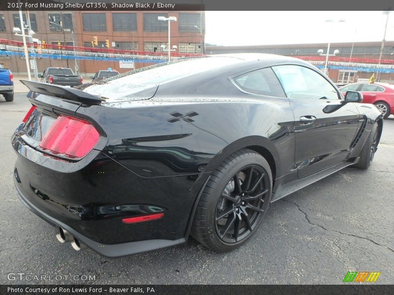 Shadow Black / Ebony 2017 Ford Mustang Shelby GT350