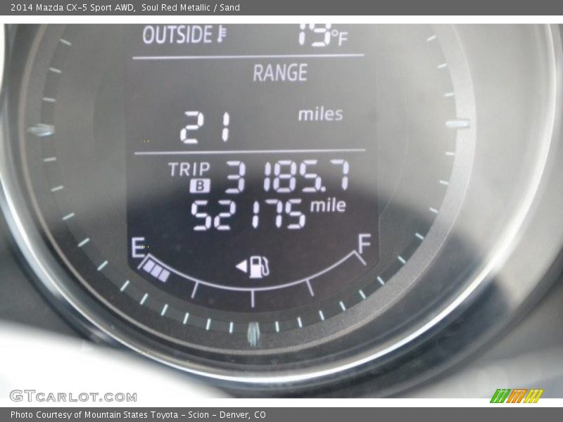 Soul Red Metallic / Sand 2014 Mazda CX-5 Sport AWD