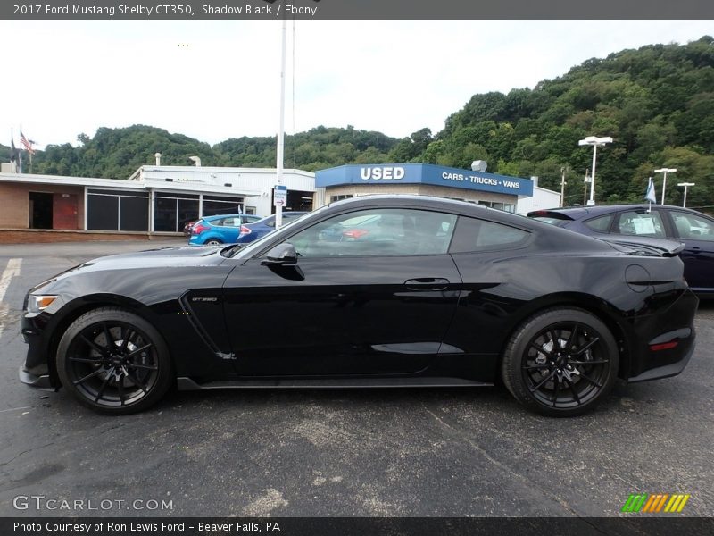  2017 Mustang Shelby GT350 Shadow Black