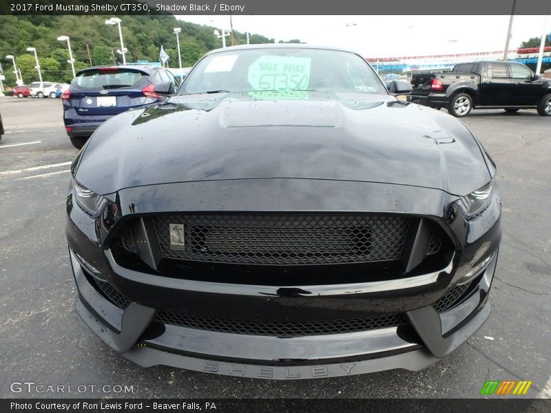 Shadow Black / Ebony 2017 Ford Mustang Shelby GT350