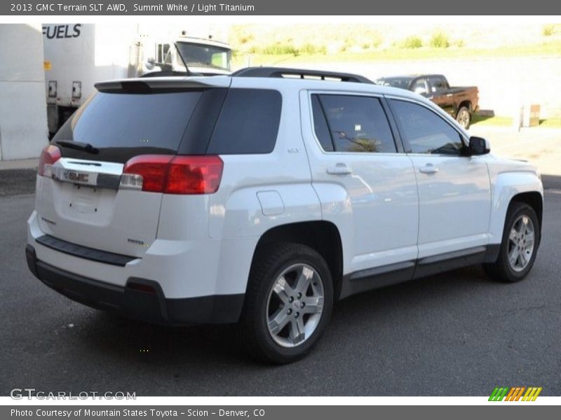 Summit White / Light Titanium 2013 GMC Terrain SLT AWD
