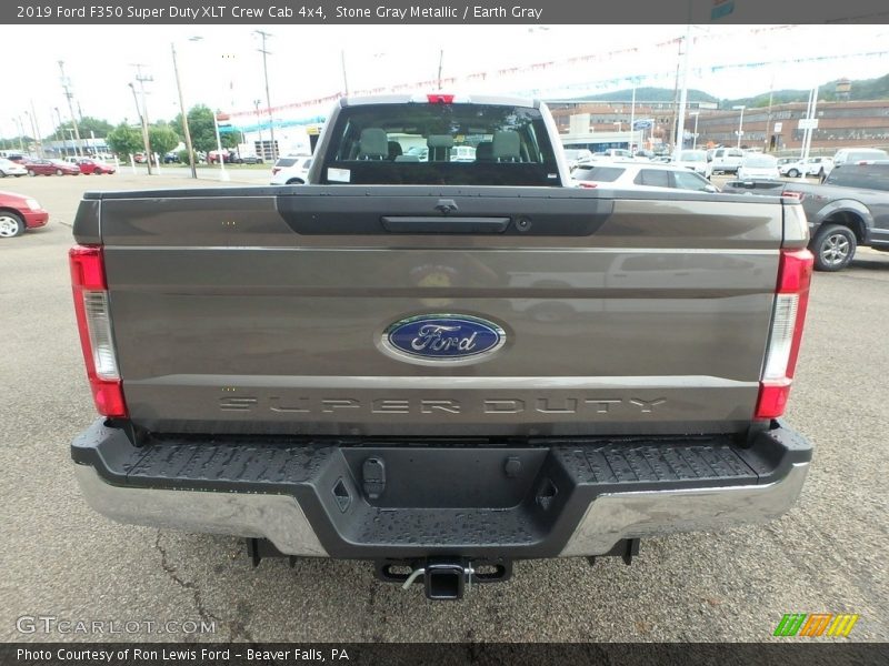 Stone Gray Metallic / Earth Gray 2019 Ford F350 Super Duty XLT Crew Cab 4x4