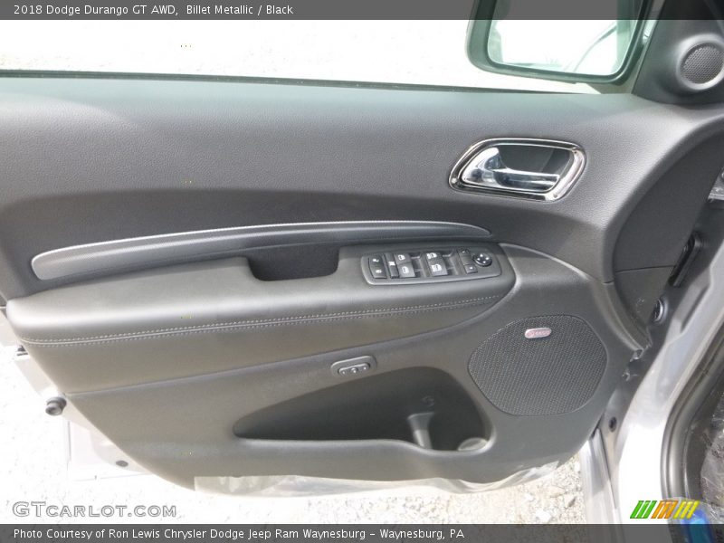 Billet Metallic / Black 2018 Dodge Durango GT AWD