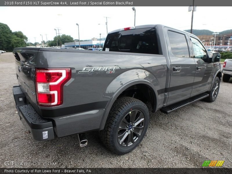Lead Foot / Special Edition Black/Red 2018 Ford F150 XLT SuperCrew 4x4