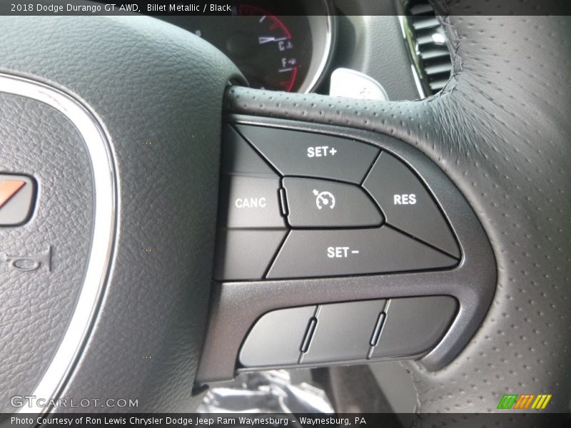 Billet Metallic / Black 2018 Dodge Durango GT AWD