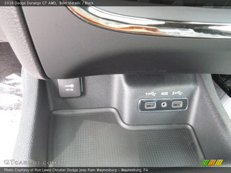 Billet Metallic / Black 2018 Dodge Durango GT AWD