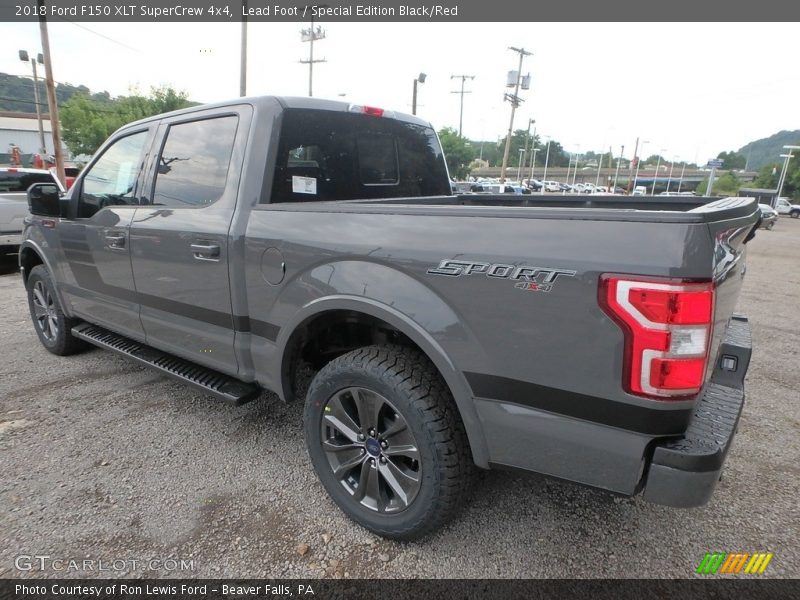 Lead Foot / Special Edition Black/Red 2018 Ford F150 XLT SuperCrew 4x4